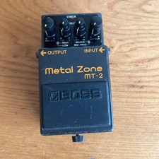 BOSS Metal Zone MT-2 guitar effector etc.