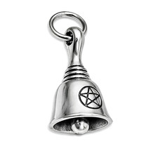 Witches Bell Charm Pentacle 3D