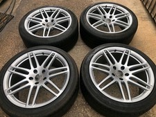 GENUINE AUDI Q7 4L 5 X 130 LE MANS 21 ALLOY WHEELS VW TOUAREG REFURBISHED 10J