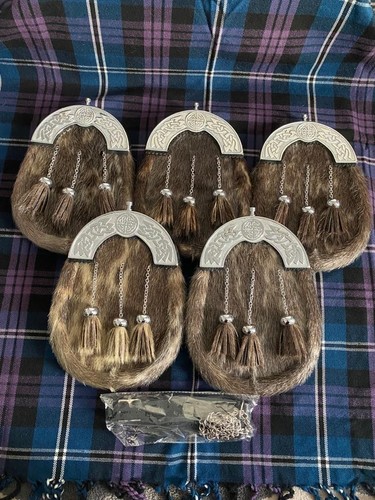 Men scottish kilt - men's, sporran