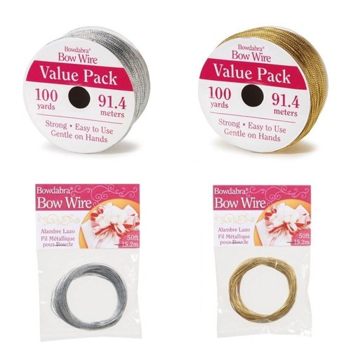 Silver gold bowdabra wire - bowdabra,