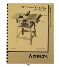 Delta 10" Table Saw Model
