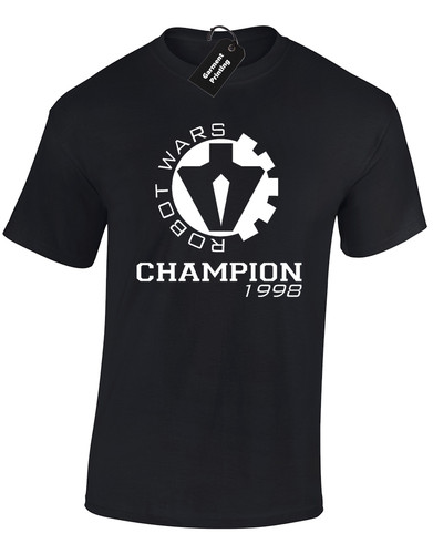 Robot wars champion mens - robot, t