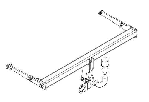 Swan neck tow - tow, ford