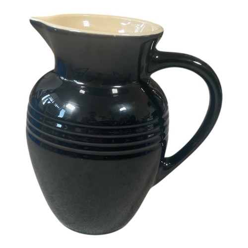 Creuset shiny black - le,