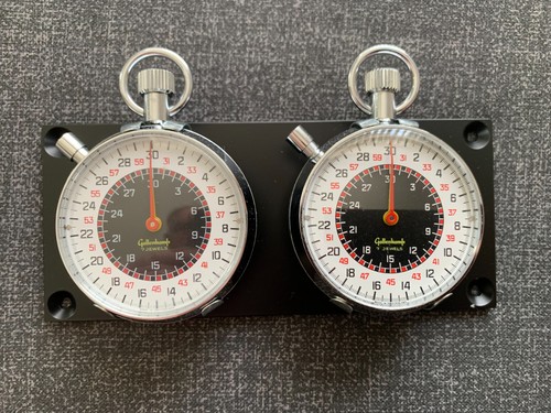 Gallenkamp stopwatch serviced - stopwatch,