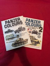Panzer Colours 1 & 2 Books Historical Reference Material