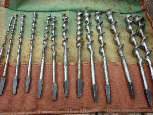 Vintage set auger drill - vintage,