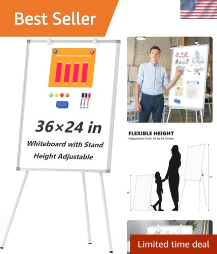 Easel white board - board, with