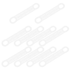  10 Pcs Clear Hangers Strips