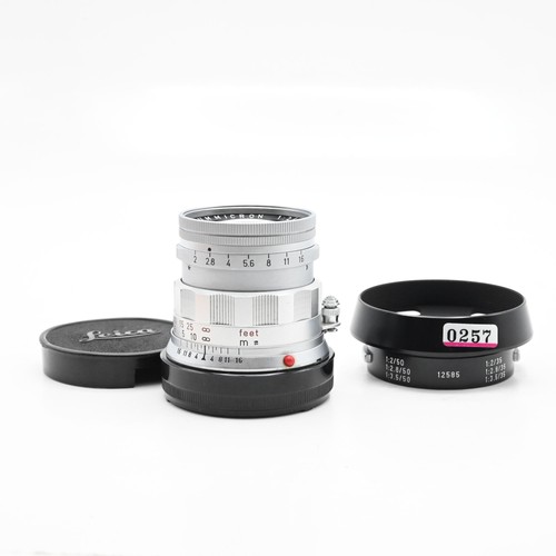 Leica 5cm 50mm summicron - f2,