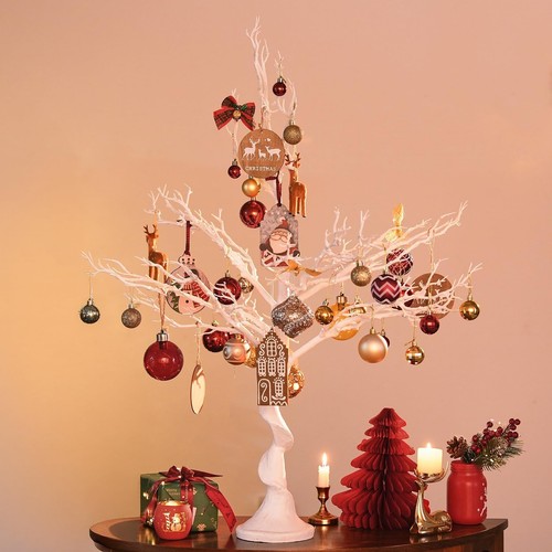 Inweder white artificial - white, twig