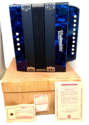 Weltmeister accordion button - weltmeister,