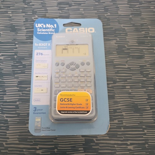 New casio 83gt classwiz - fx-83gt,