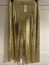 Wide Leg sequin trousers size