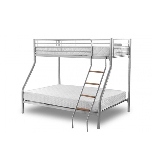 Metal triple bunk - metal, beds