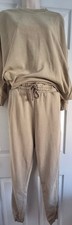 Zara Beige Tracksuit 2 piece