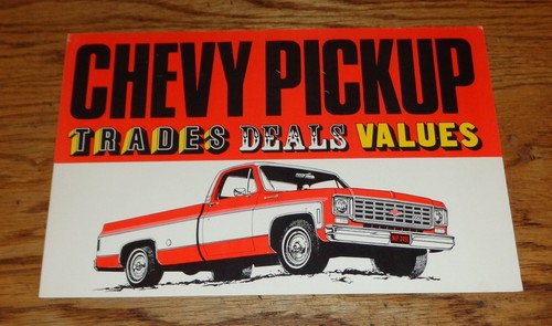 Original 1975 chevrolet pickup - 1975,