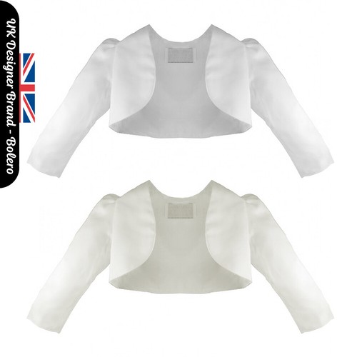 Girls bolero white - bolero, holy