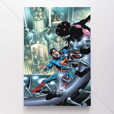 Superman Poster Canvas Comic