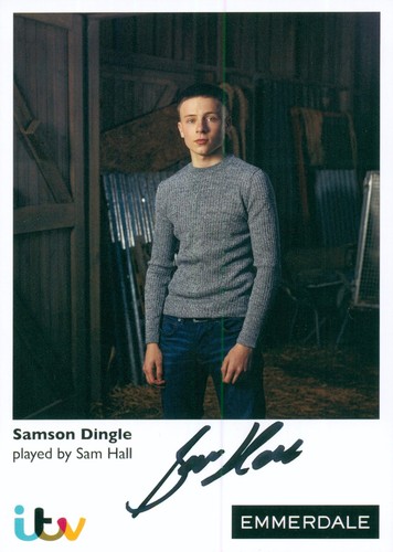 Sam hall signed - signed, autograph