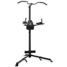 Power Tower Dip Station Pull Up Bar Corner V Shape Knee Raises MARCY TC 3508