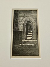 Framed wood engraving a - engraving,