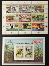 Solomon Islands - 4 miniature