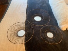 SET OF 3 CRYSTAL ART GALLERY