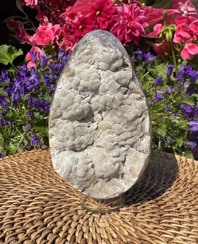 Large sugar amethyst egg - sugar,