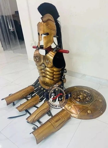Brass antique spartan jacket - brass,