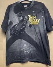 Thin Lizzy Big Print Black T