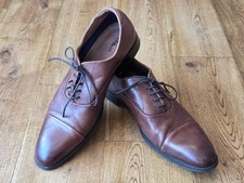 Dune London men's brown leather men's casual shoes size UK 9, EU 43