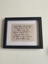 Tracey Emin Style Text Artwork