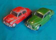 2 VINTAGE CORGI TOYS PUSH AND GO CARS ROVER 90 and VAUXHALL VELOX