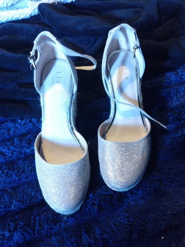 Lipsy gold wedge sandle - wedge,