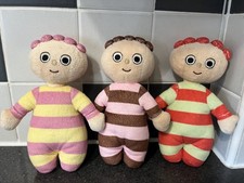 In The Night Garden Set Of Tombliboos Plush Soft Toys CBeebies 