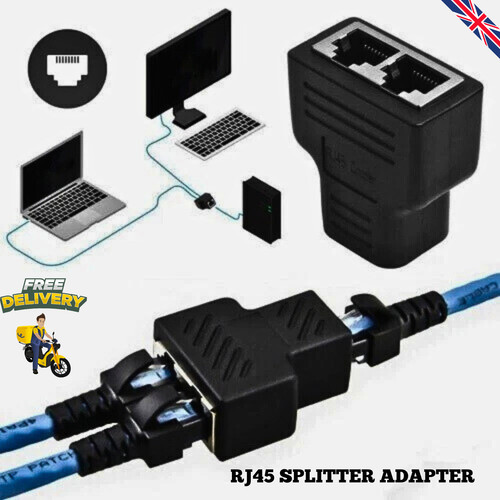 Rj45 splitter adapter lan - rj45,