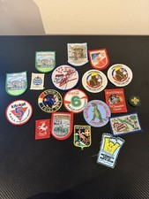 bundle of vintage patch badges
