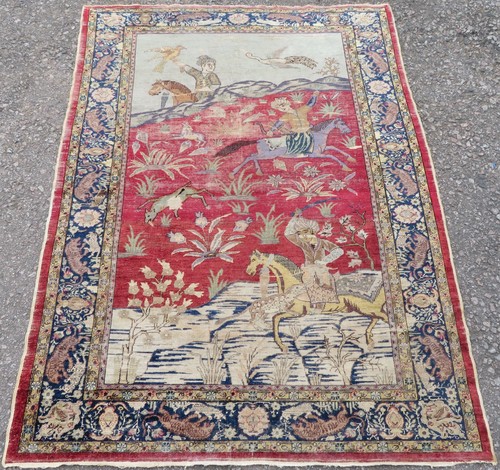 Antique turkish pictorial - antique,