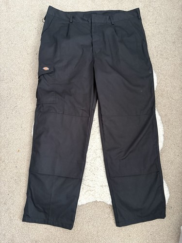 Dickies black work trousers - dickies,