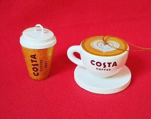 Costa coffee cups 2021 wooden - coffee,