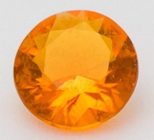 Brazilian fire opal round - opal, 6