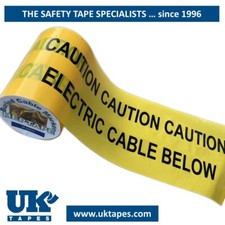 CAUTION ELECTRIC CABLE BELOW -