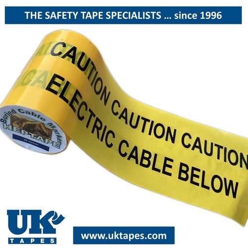 Caution electric cable - below,