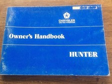 Vintage 1973 Chrysler Hunter