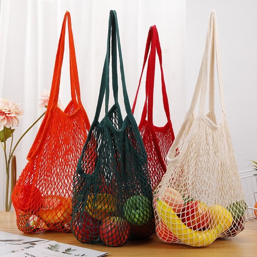 4pcs mesh net bag string - bag,