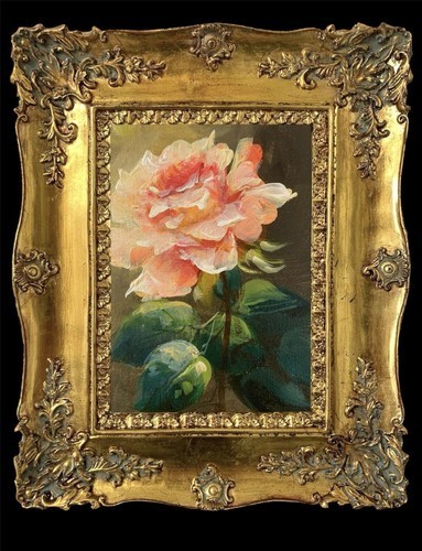 Framed original oil painting - framed,