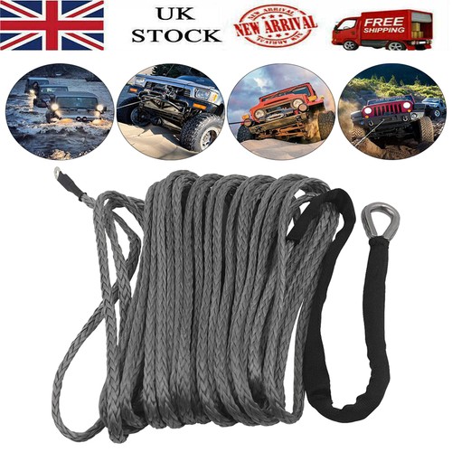 15m 8mm synthetic winch - 15m, 4.8mm
