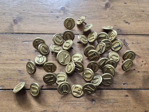 Job lot vintage circular - circular, brass
